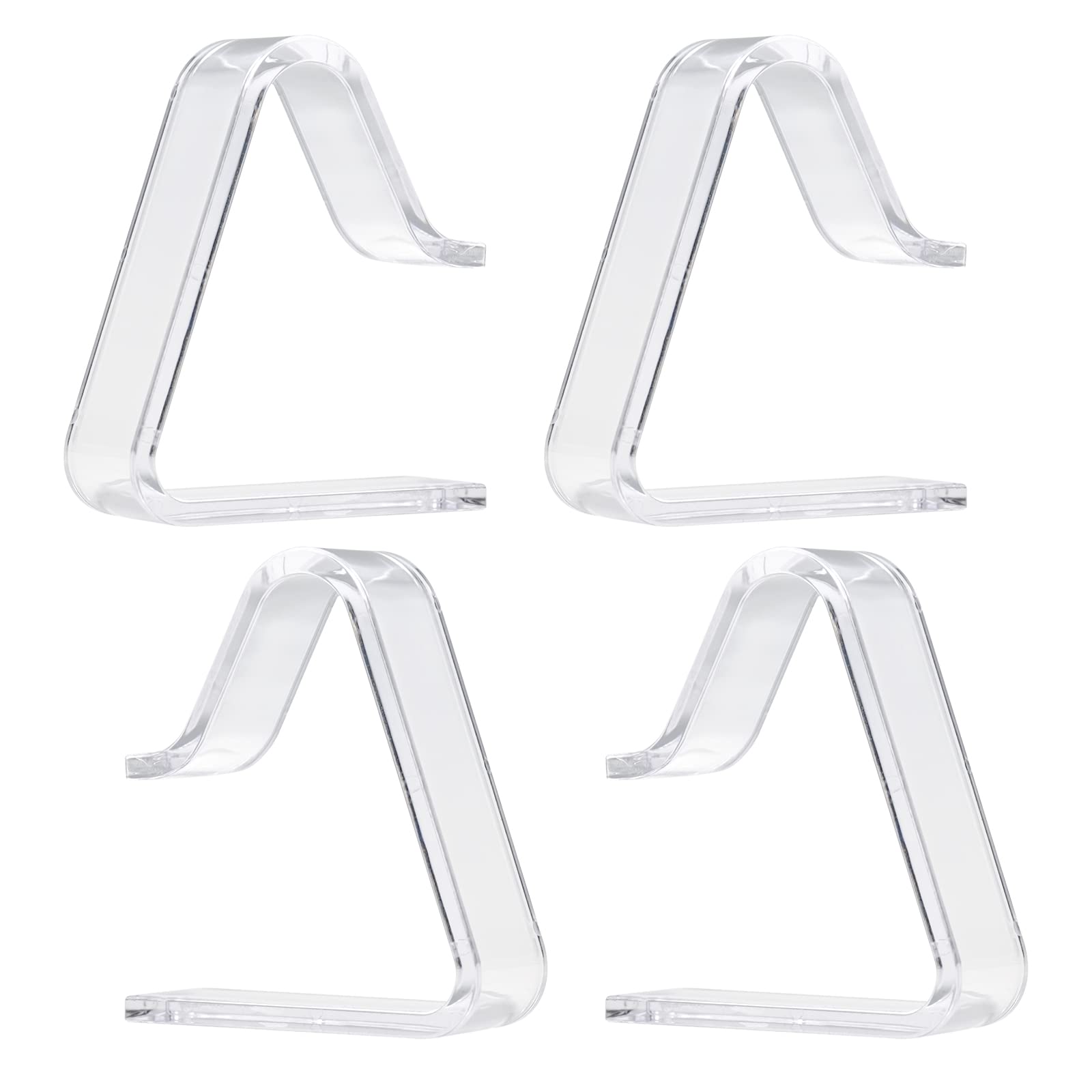 Skyzone 4 Piece Table Cloth Clip Clear, Picnic Table Cloth Clip Plastic Outdoor Table Cover Clip For Garden, Home, Restaurant, Picnic, Party and Wedding