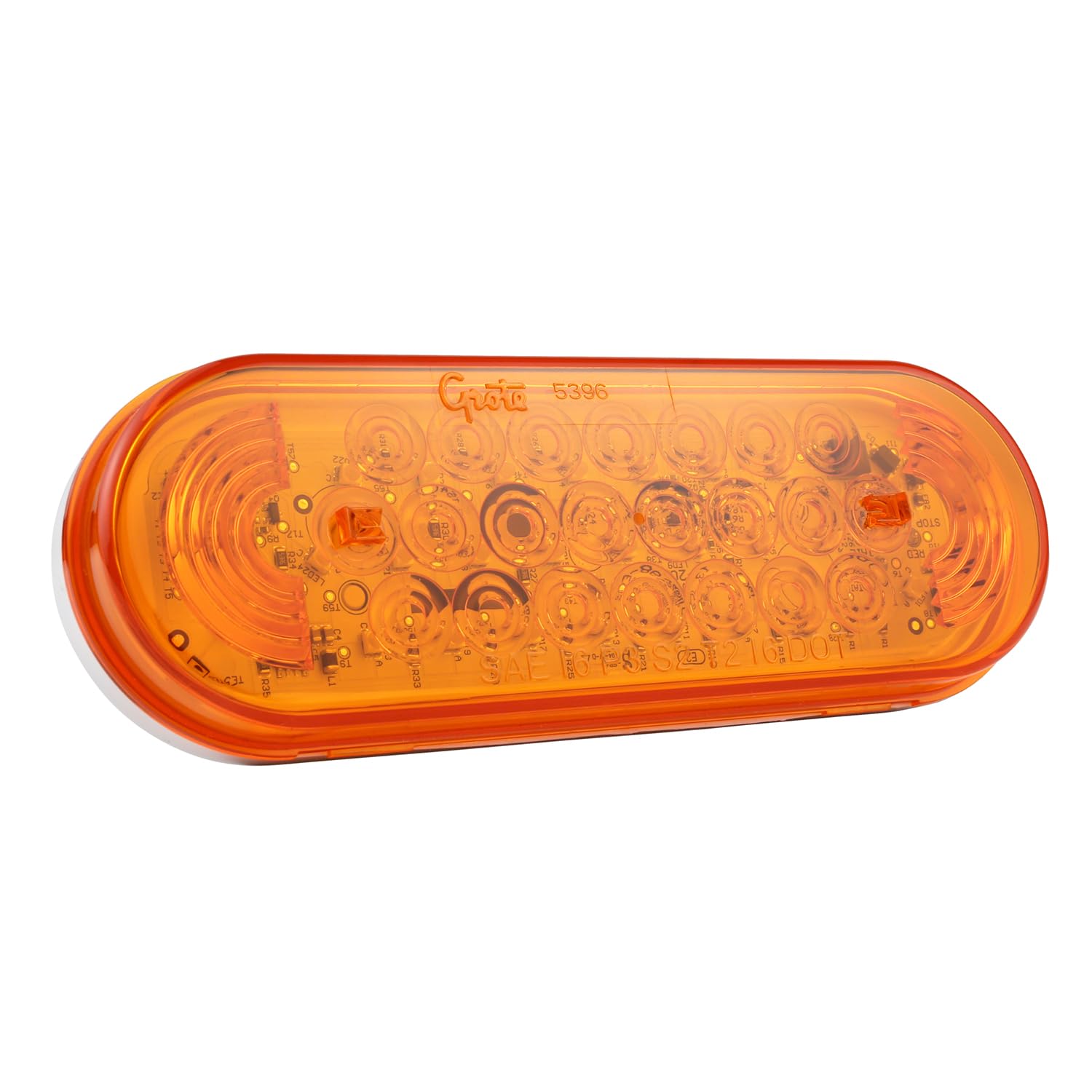 Photo 1 of Grote 77363 Oval Led Strobe Light Amber