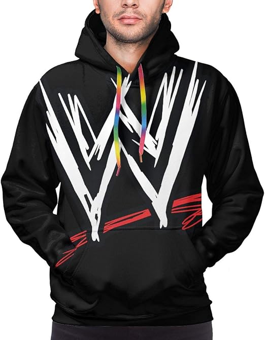 wwe logo hoodie