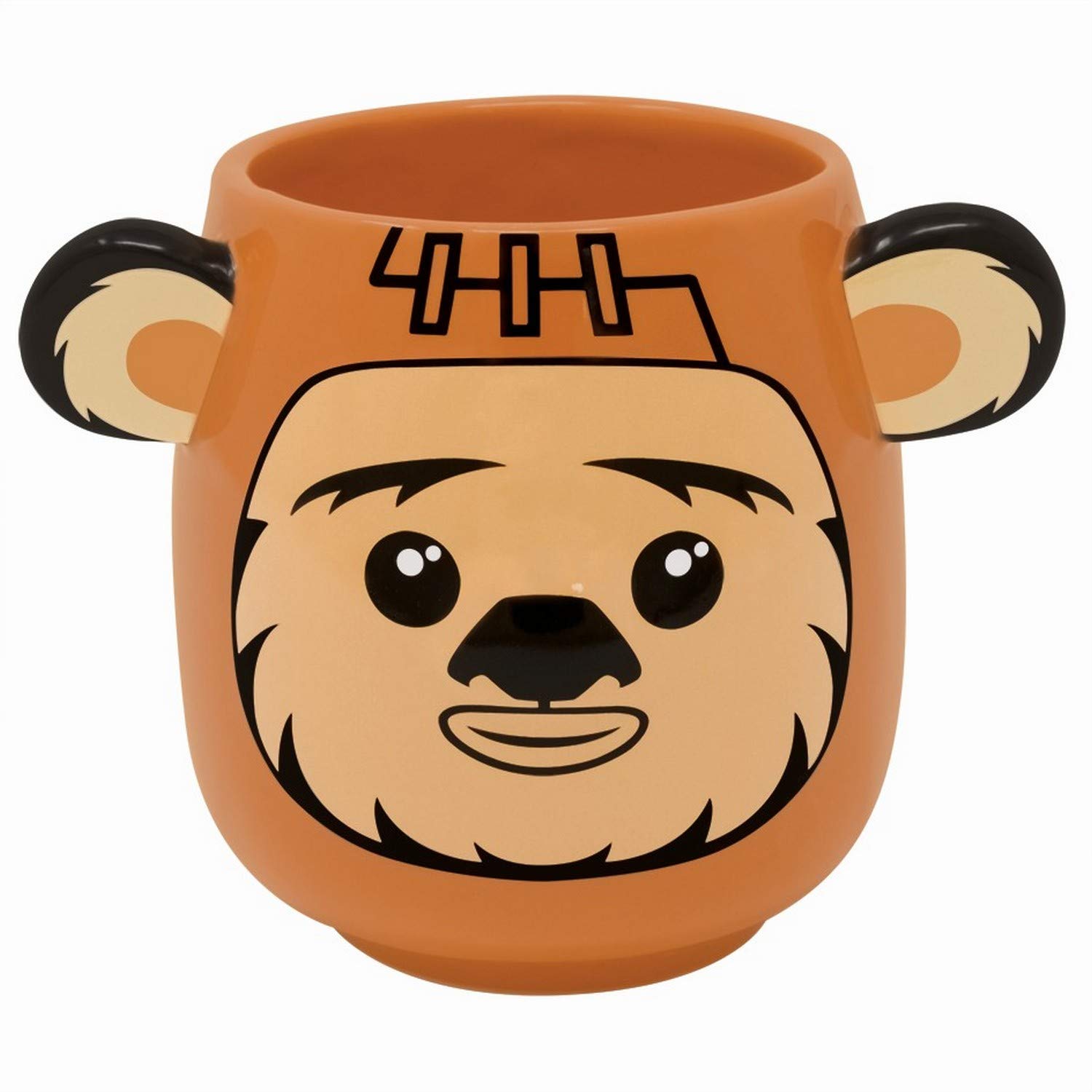 Star Wars SCMG25086 15oz / 450ml 3D Ewok Ceramic Mug, 450ml