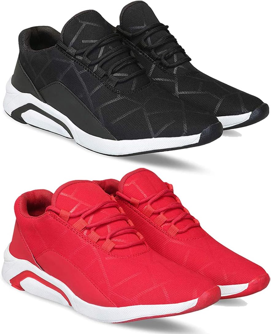 Zenwear Combo Pack of 2, Sports and Running Shoes for Men
