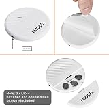 Noopel Window Alarm 5 Pack 125dB Glass Break Sensor Vibration Detect Adjustable view 4