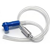 Zijipjy Universal Brake Bleeder Kit with One Way Check Valve, Adapter &amp; Hose - Hydraulic Bleeding Tool for Car, Motorcycle and Clutch Systems