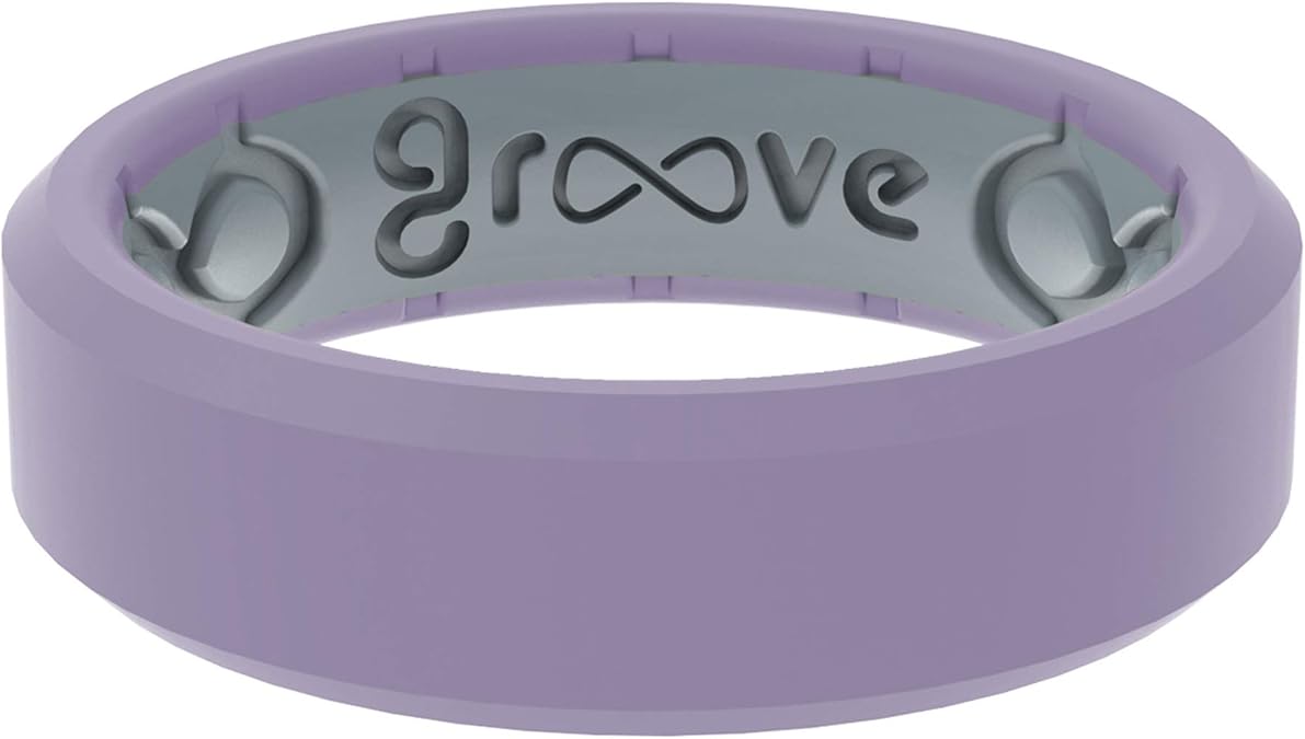 Groove Life Silicone Wedding Ring for Women Breathable
