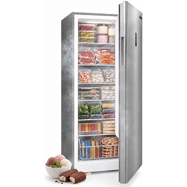 【よめるる】every frecious tall Amazon.com: 14 Cu.Ft Upright Freezer, Single Door Stand Up Freezer