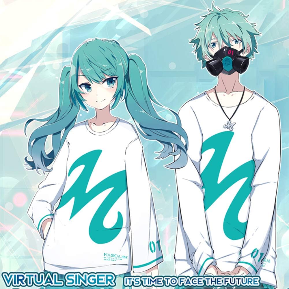 Amazon Mzystj 初音ミク印象tシャツ コスプレ衣装 男女兼用 春秋服 Tシャツ Xxxl コスプレ 仮装 通販