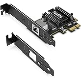 5Gb PCIe Network Card, YuanLey 5G Base-T PCI Express Ethernet Adapter with RTL8126, Support WOL, 5G/2.5G/1G/100Mbps NIC Card RJ45 Port for PC Windows/Linux OS