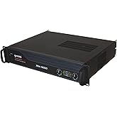 Gemini Professional 5000W 2-Channel Power Amplifier – High-Powered DJ & PA Audio Amp with XLR/RCA Inputs, Bridge Mode, Built-in Protection & Cooling for Live Sound & Installations (XGA-5000)