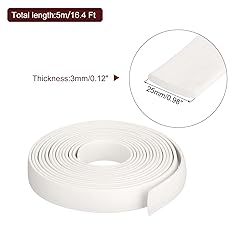 uxcell Silicone Foam Seal Strip, 0.12" x 1" x 16.4
