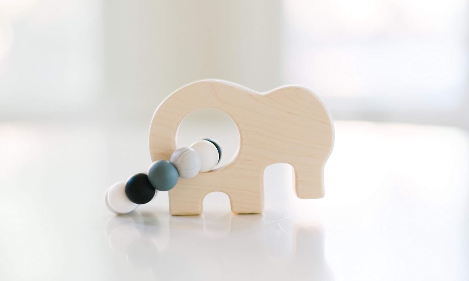 wooden elephant toy