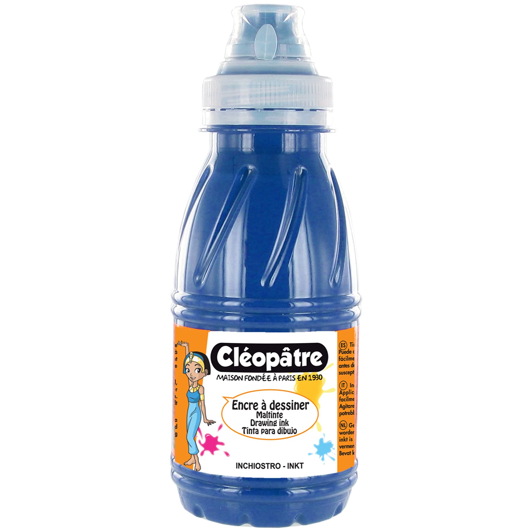 Cleopatra Drawing Ink, Navy Blue, 24 x 13 x 16 cm