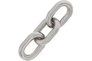 E-RIGGING 3/8" Type 316, Stainless Steel Windlass Chain (Sold Per Foot)