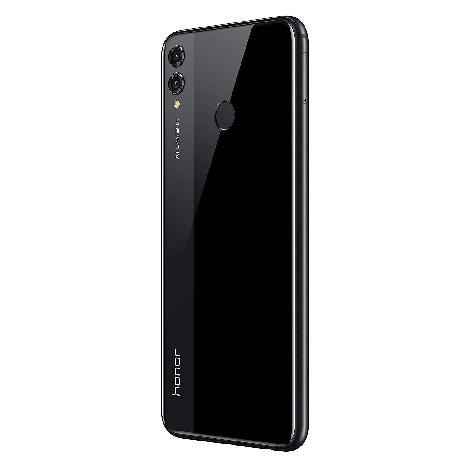 Huawei Honor 8X (64GB + 4GB RAM) 6.5" HD 4G LTE GSM Factory Unlocked Smartphone - International Version No Warranty JSN-L23 (Black)