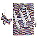 Sequin Notebook, PojoTech Flip Sequin Journal Rainbow Diary with Lock and Key for Girls Kids (Rainbow01)