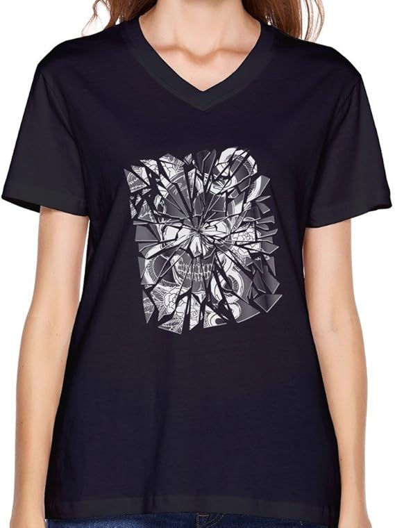 Amazon Co Jp 春の一木 女子高校生 夏 スカル ステンレス おしゃれ服 ティ 服 ファッション小物