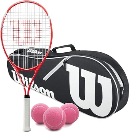 pink wilson tennis bag