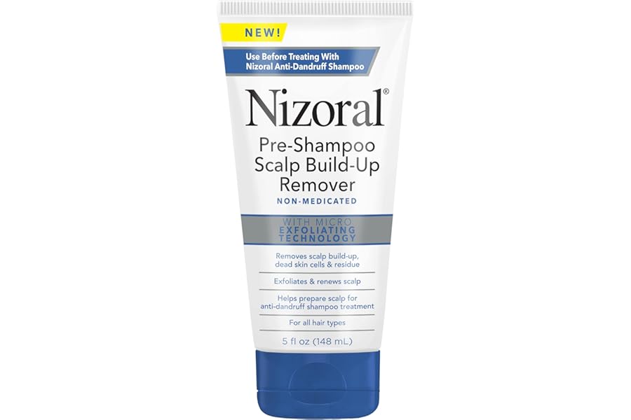 Nizoral Pre-Shampoo Scalp Build-Up Remover – Exfoliates and Renews Helps Prepare for Anti-Dandruff Shampoo Treatment, 5 oz