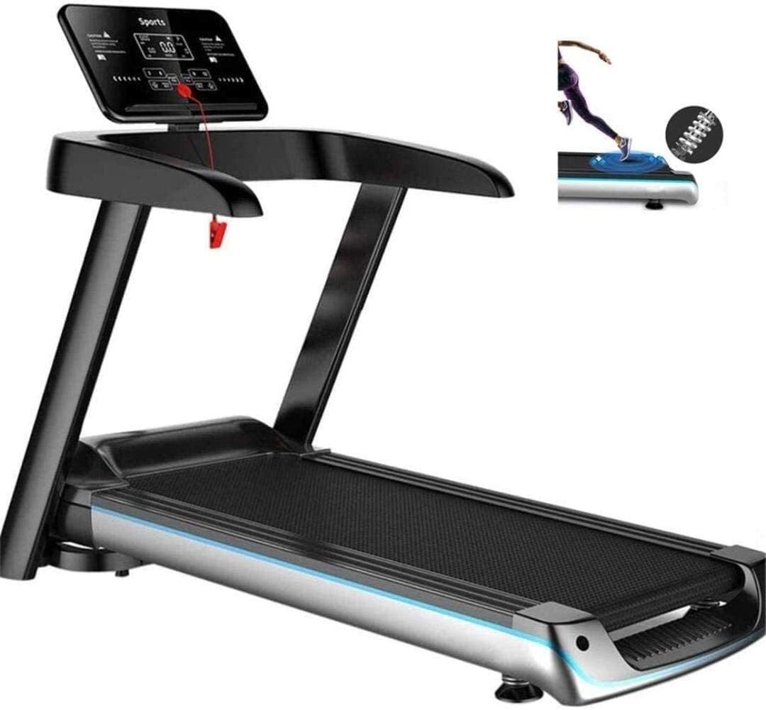 JGWHW Folding Treadmill for, Flat Fitness Equipment Treadmill Easy Assembly Electric Motorized Running Jogging Machine Motorized Running Machine, Home Fitness Equipment