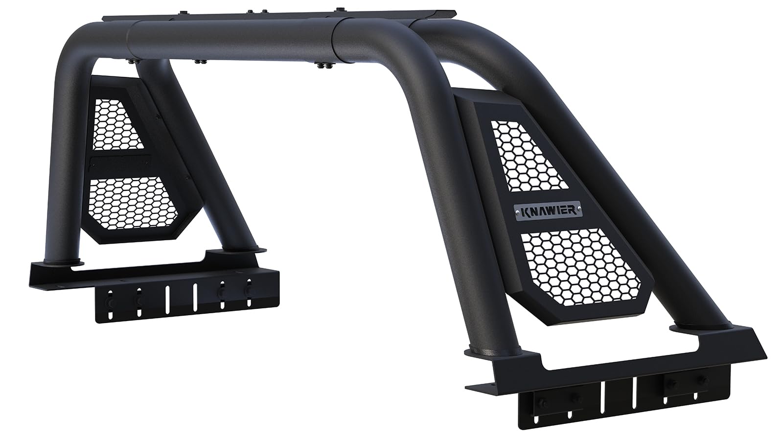 Photo 1 of KNAWIER R10 Sport Bar Roll Bar for Full Size Pickup Truck, Adjustable Black Chase Rack Compatible with Ram 1500/2500/3500,Silverado,Tundra,F-Series,Sierra,Titan&Titan XD,Light Mounts