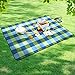 SONGMICS Picnic Blanket Waterproof Beach Camping Outdoor Blanket Mat 77