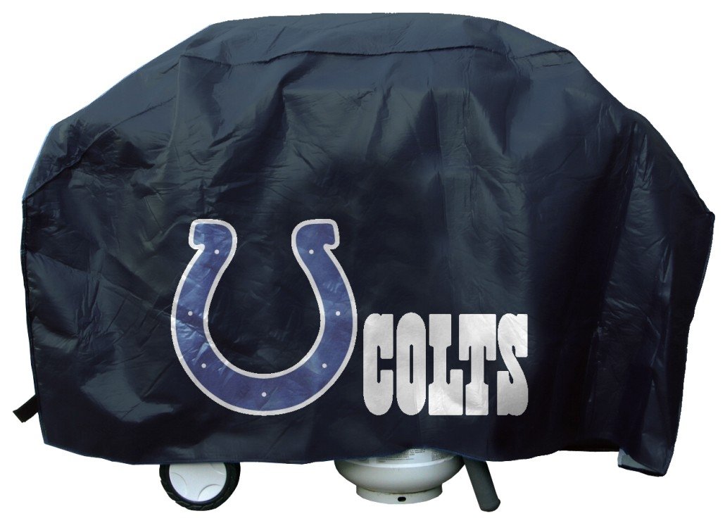 Rico Industries NFL Vinyl Grill Cover, Indianapolis Colts, 68 x 21 x 35-inches