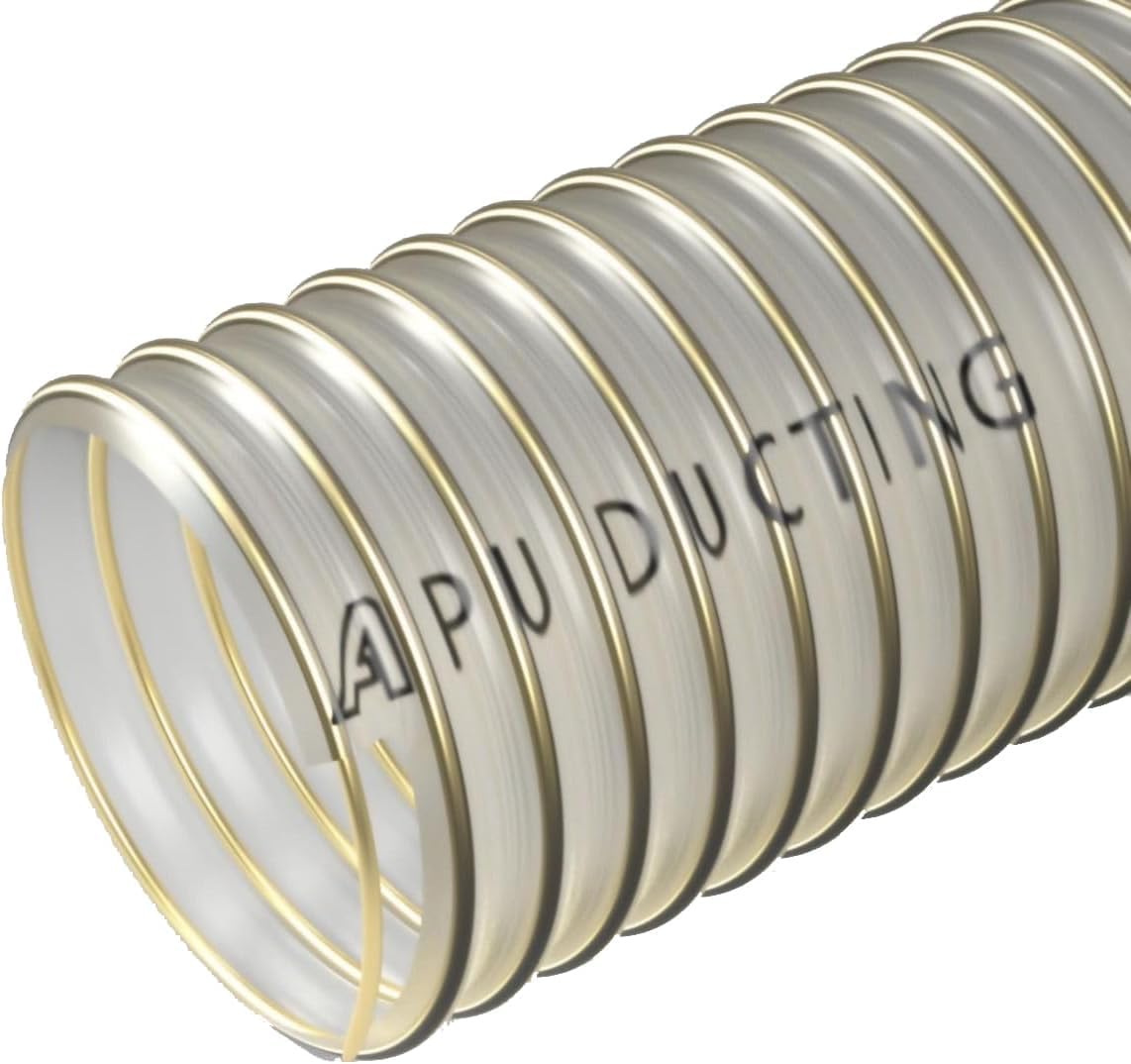 100mm PU Polyurethane Ducting Flexible Hose 1 Metre — image 1