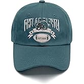 Embroidered Baseball Hat Team Color Adjustable Trucker Cap for Men Women Youth Football Fans Gifts Game Day Apparel