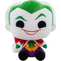 Amazon.com: FUNKO POP! PLUSH: DC Holiday-Santa Joker : Toys