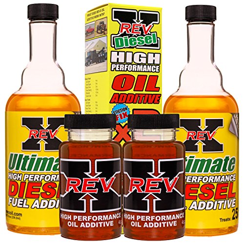 REVX Super Ultimate Kit for Diesel 4oz High Performance Oil Additive