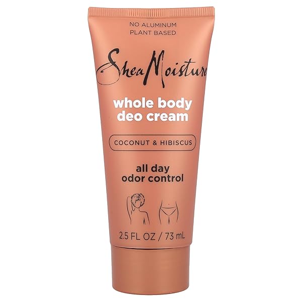 SHEA MOISTURE COCONUT & HIBISCUS CREAM DEODORANT, 2.5 FZ