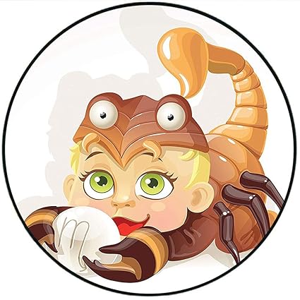 Amazon Com Short Plush Round Carpet Astrology Llittle