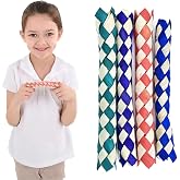 The Dreidel Company 12-Count Classic Finger Traps, Chinese Bamboo Toys, Assorted Colors, 5" Inches (12-Pack)