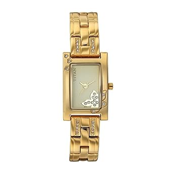 Raga Analog Beige Dial Women's Watch -NK9716YM01