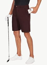 JWM Mens 9" Stretch Golf Shorts - Lightweight