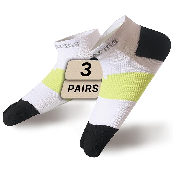 Skicuff 8 Pairs Marathon Running Socks - Inspirational Athletic Crew Socks For Men & Women, One Size - View #8