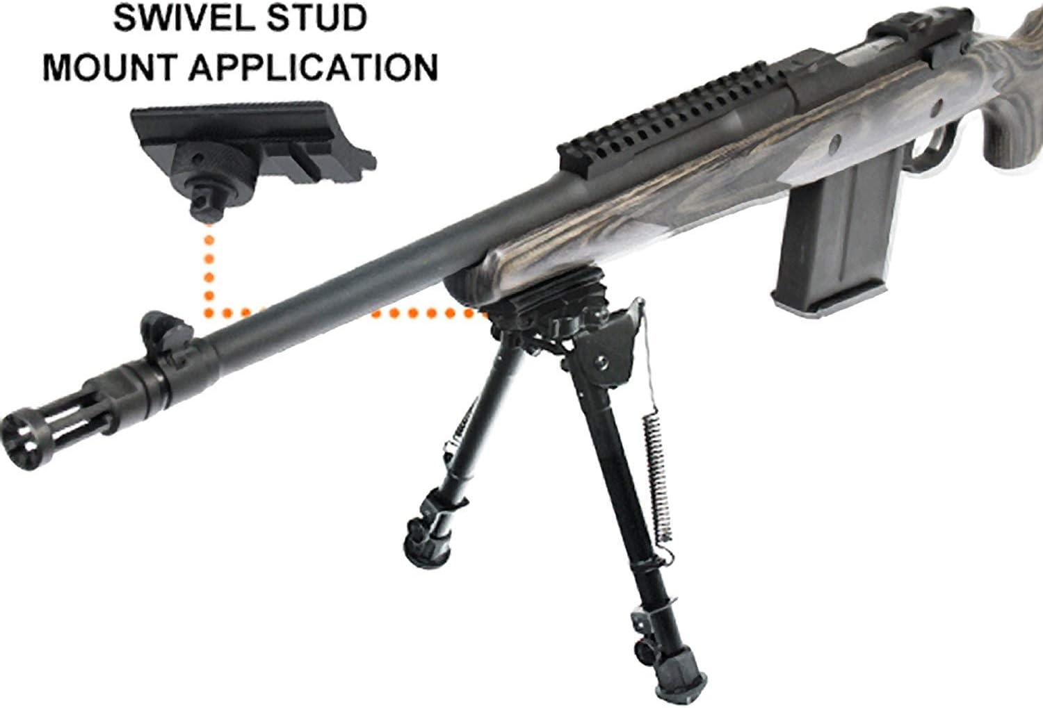 UTG Tactical OP Bipod, QD Lever Mount, Height 8.0-12.4" : Sports & Outdoors