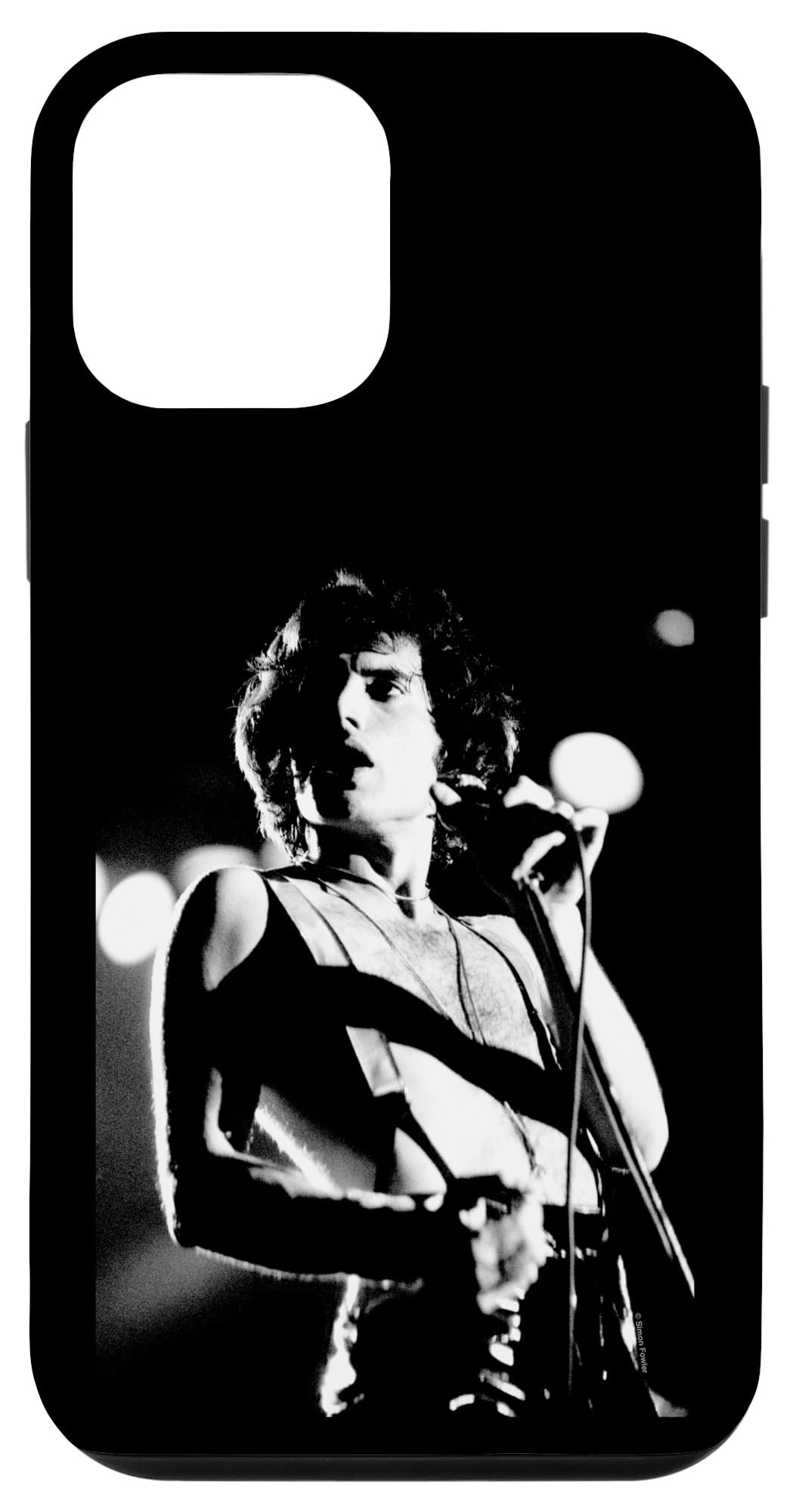 Queen Singer Freddie Mercury B&W Photo By Simon Fowler Case for iPhone 12 mini