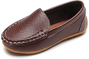 YWPENGCAI Toddler Slip-on Shoes Boys Loafers Candy Colors Girls Moccasins
