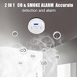 3-Pack Carbon Monoxide Detectors，Smoke