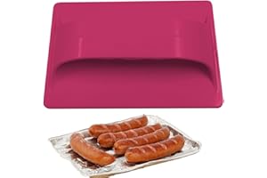 Hot Dog Sausage Cutter,Sturdy & Safe Hot Dog Slicer | Grilling Supplies Sausage Cutter with 15 Rows Serrations for Barbecue K