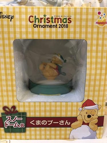Amazon Co Jp Happyくじ ディズニー クリスマス オーナメント 18 スノードーム賞 くまのプーさん ホビー