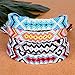 4 pcs/Set Braided String Woven Friendship Bracelets Colorful Adjustable Handmade Thread Bracelet Band for Women Wrist Anklet Ethnic Jewelry