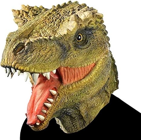 Amazon アニマルマスク 激しい恐竜 ヘアレス猫 ディノサウルス お面 かぶりもの リアル マスク 動物 コスチューム 道具 パーティーグッズ ネタ 学園祭 コスプレ ハロウィン おもしろ 仮装 マスク コスプレ 仮装 通販