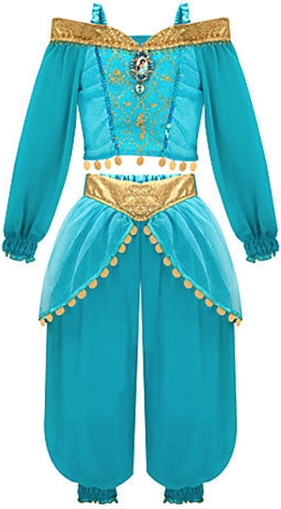 Amazon Com Disney Store Jasmine Costume From Aladdin 2 3 10 Xxs 2 3 Xx Small Toys Games