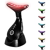 Red Light Therapy Device, 7 in 1 Neck and Face Massager, Portable Facial Massager, Renewalift Skin Tightening Device at Home 