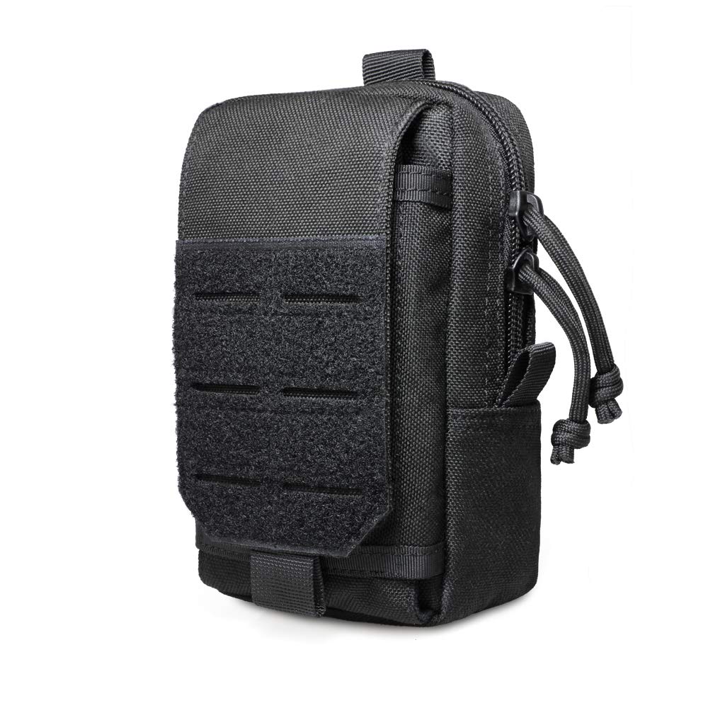WYNEX Tactical EDC Pouch, Molle Utility Pouches Gadget Organizer Phone Holder Waist Pack IFAK Bag Smartphone Pouch Tool Holster Pocket Gadget Waist Pack