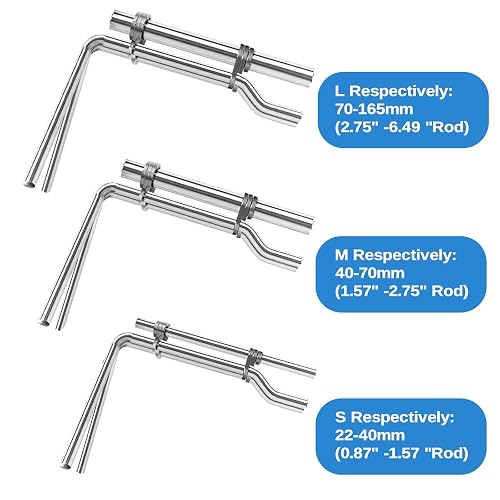 Yibei-tech 3-Piece Hydraulic Cylinder Piston Rod Seal U-Cup Installation Tool Kit – Universal Fit