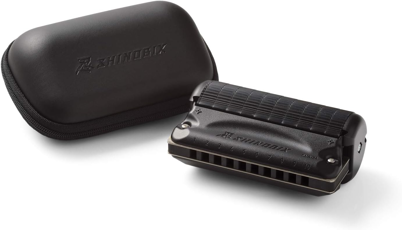Suzuki Harmonica diatonique avec silencieux SHINOBIX ensemble complet