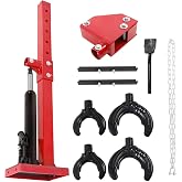 labwork Coil Spring Compressor 4.5 Ton Rated Compression Force 1 Ton with 4 Spring Clasps Auto Strut Hydraulic Compressor Removing Tool