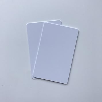 Amazon Com Blank Plastic Card Inkjet Pvc Card Double